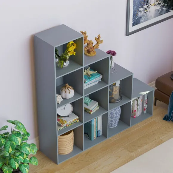 Vida Designs Durham 10 Cube Staircase Storage Unit 4