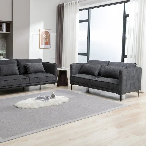 Image Furnishings Landon Chenille 2 Seater Sofa 3