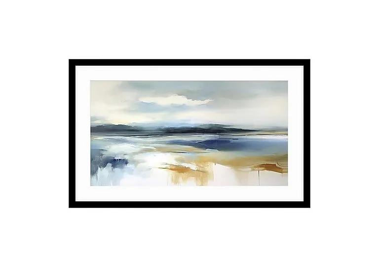 Coastline Elegance Framed Art