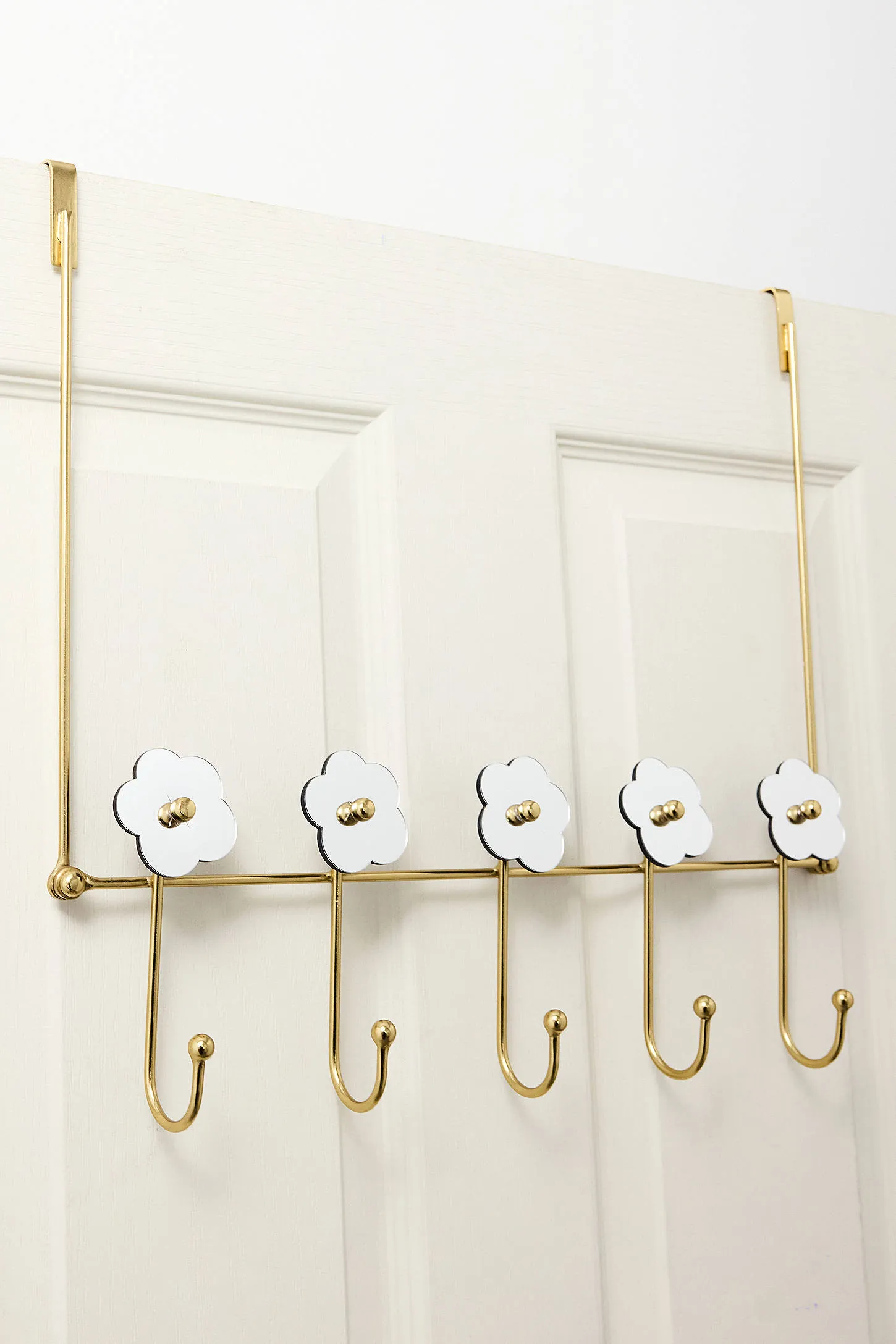 Mirror Daisy Over-The-Door Hook - Gold 3