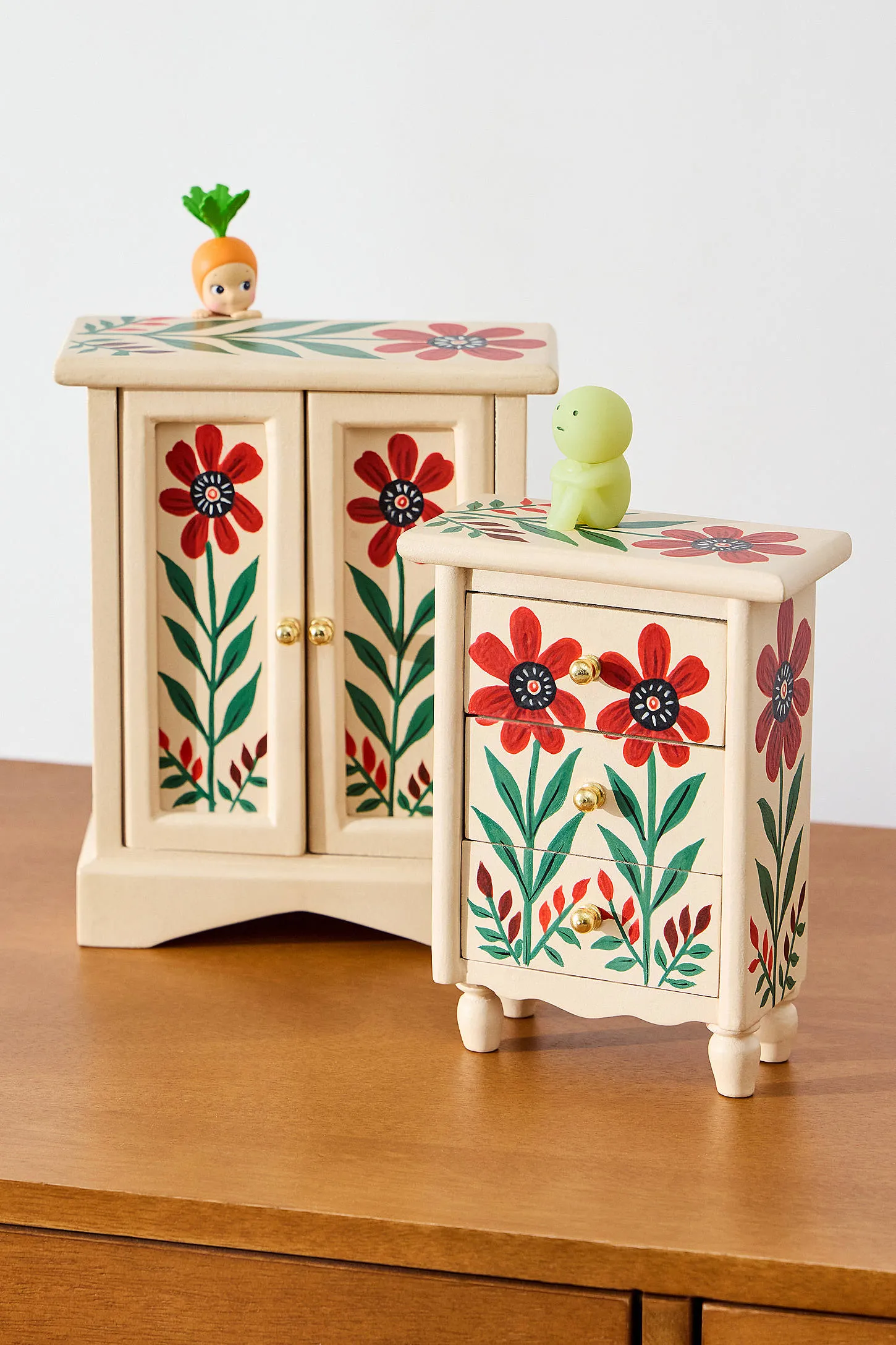 Armoire Floral Mini Wardrobe 4
