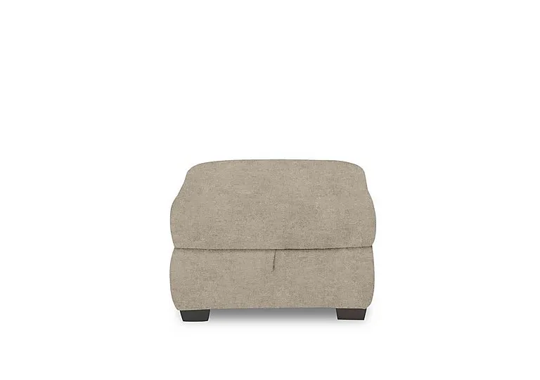 Nixon Fabric Storage Footstool - R120 Light Khaki