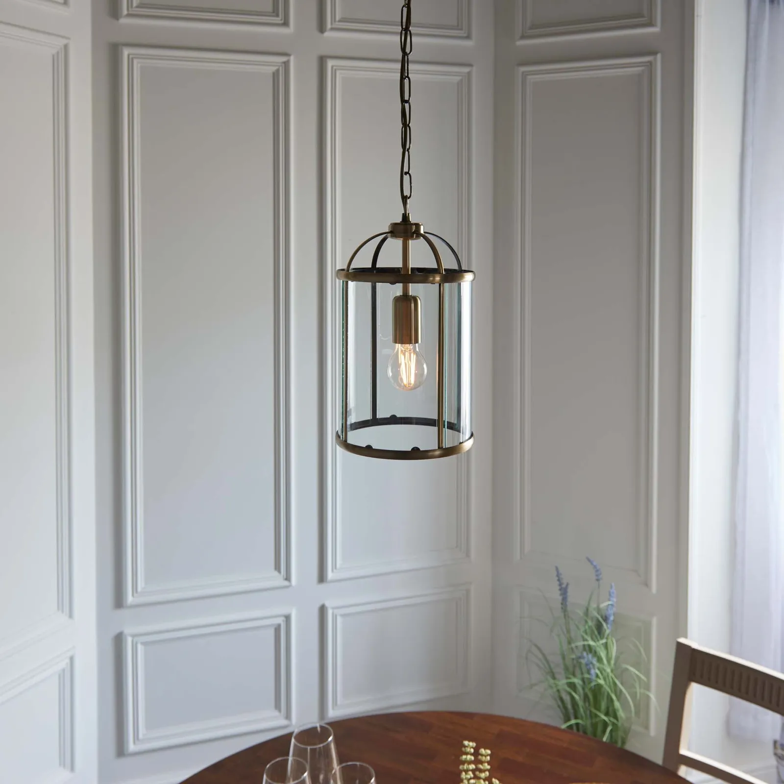 Vogue Lambeth Glass Pendant Light 1
