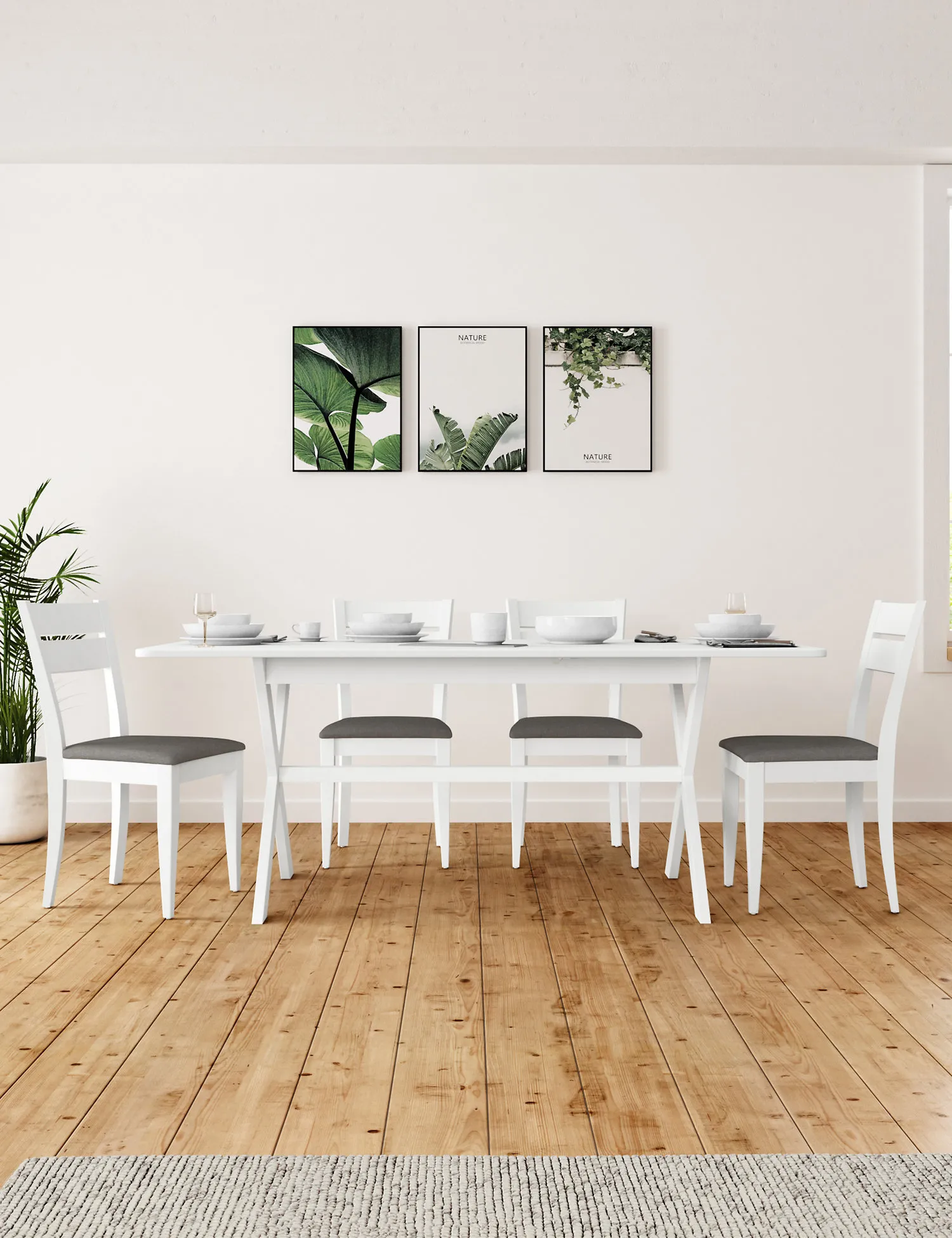 M&S Willow Extending Dining Table