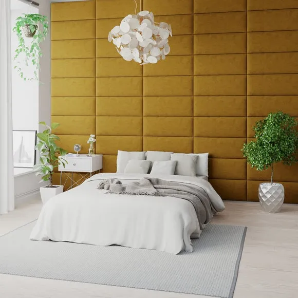 Aspire EasyMount Plush Velvet Upholstered Wall Panels 2