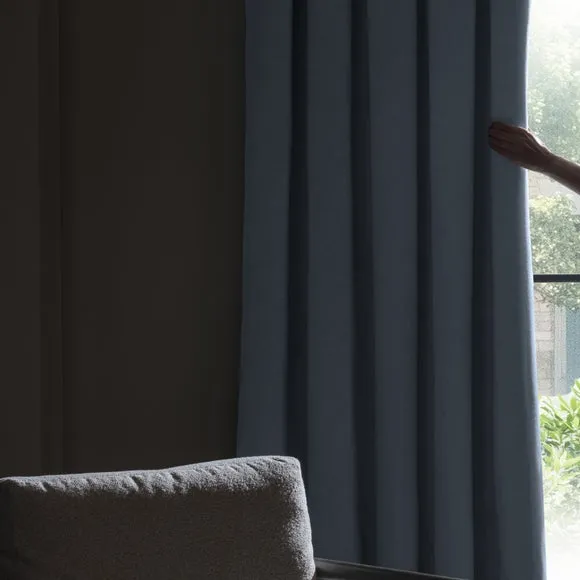 Luna Brushed Eyelet Curtains (Blackout Available) 6