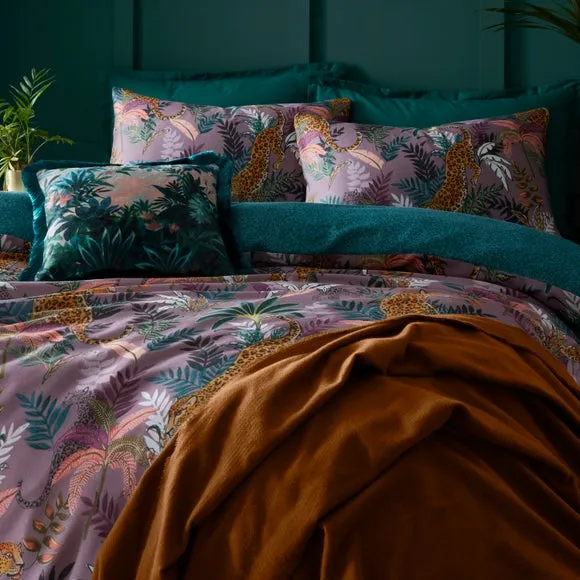 Nala Jungle Sateen Duvet Cover & Pillowcase Set 5