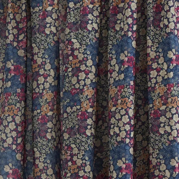 Dreams & Drapes Bessie Pencil Pleat Curtains With Tie-Backs 3