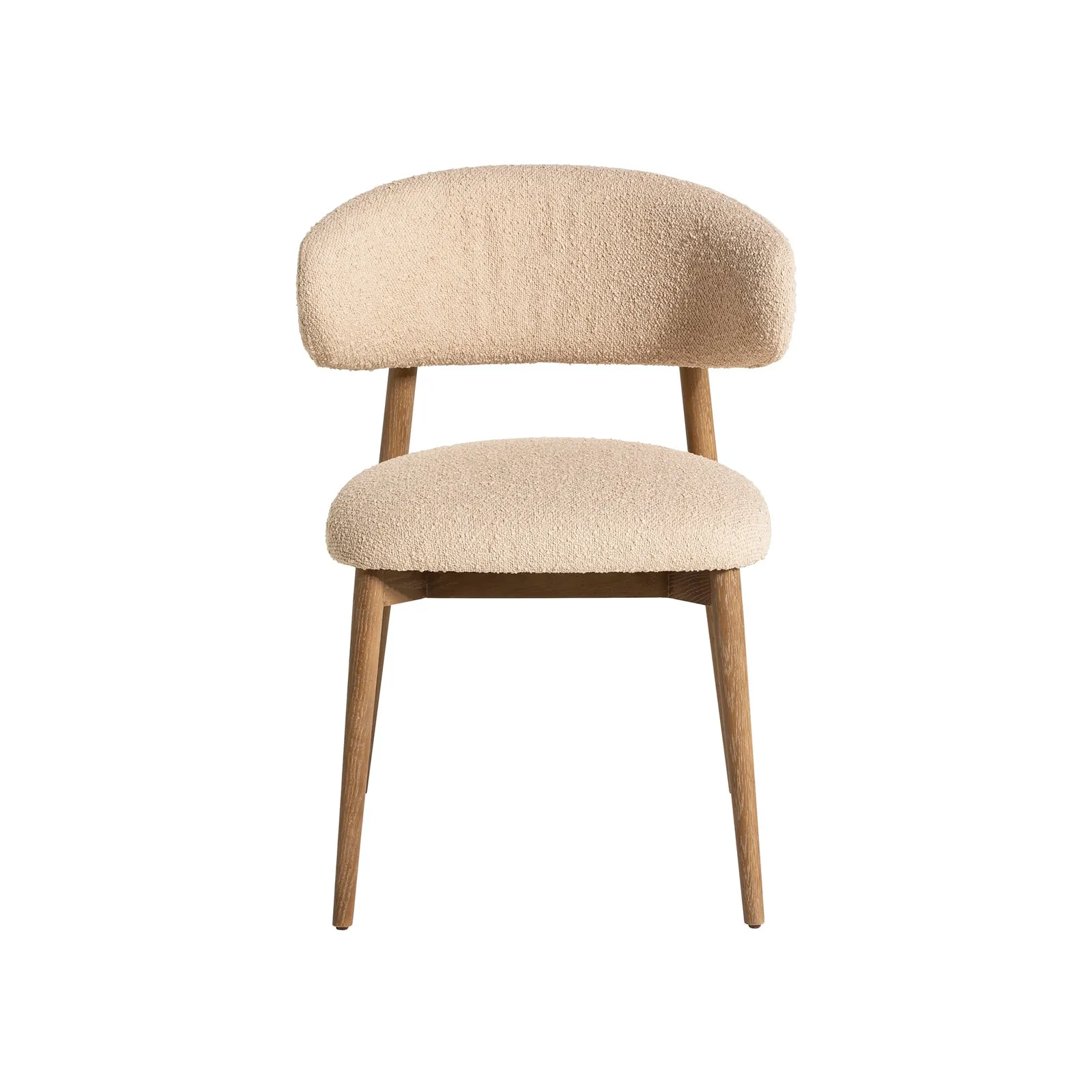 Lexa Dining Chair, Neutral Boucle | Barker & Stonehouse 5