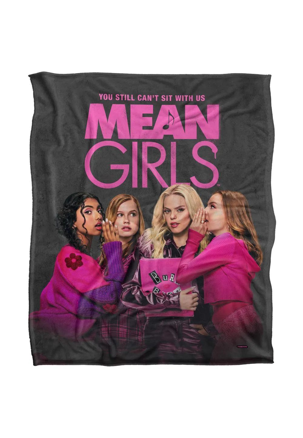 Mean Girls (2024) Musical Poster Silky Touch Super Soft Throw Blanket 152 X 127 cm in White