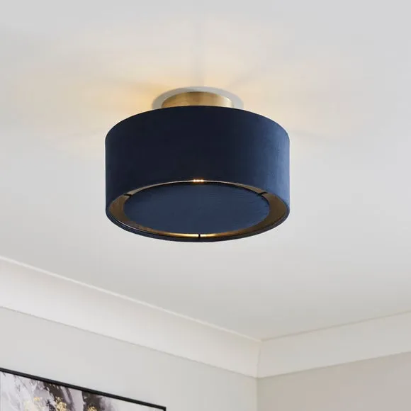Nesa Shallow Flush Ceiling Light