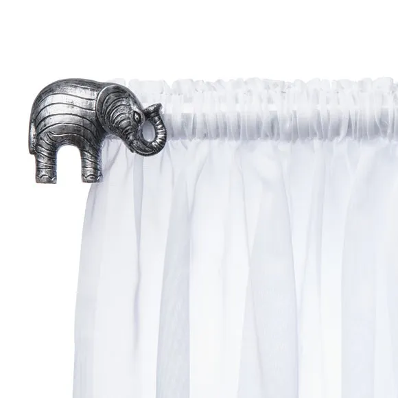 Mix and Match Pair of Elephant Finials Dia. 25/28mm 2