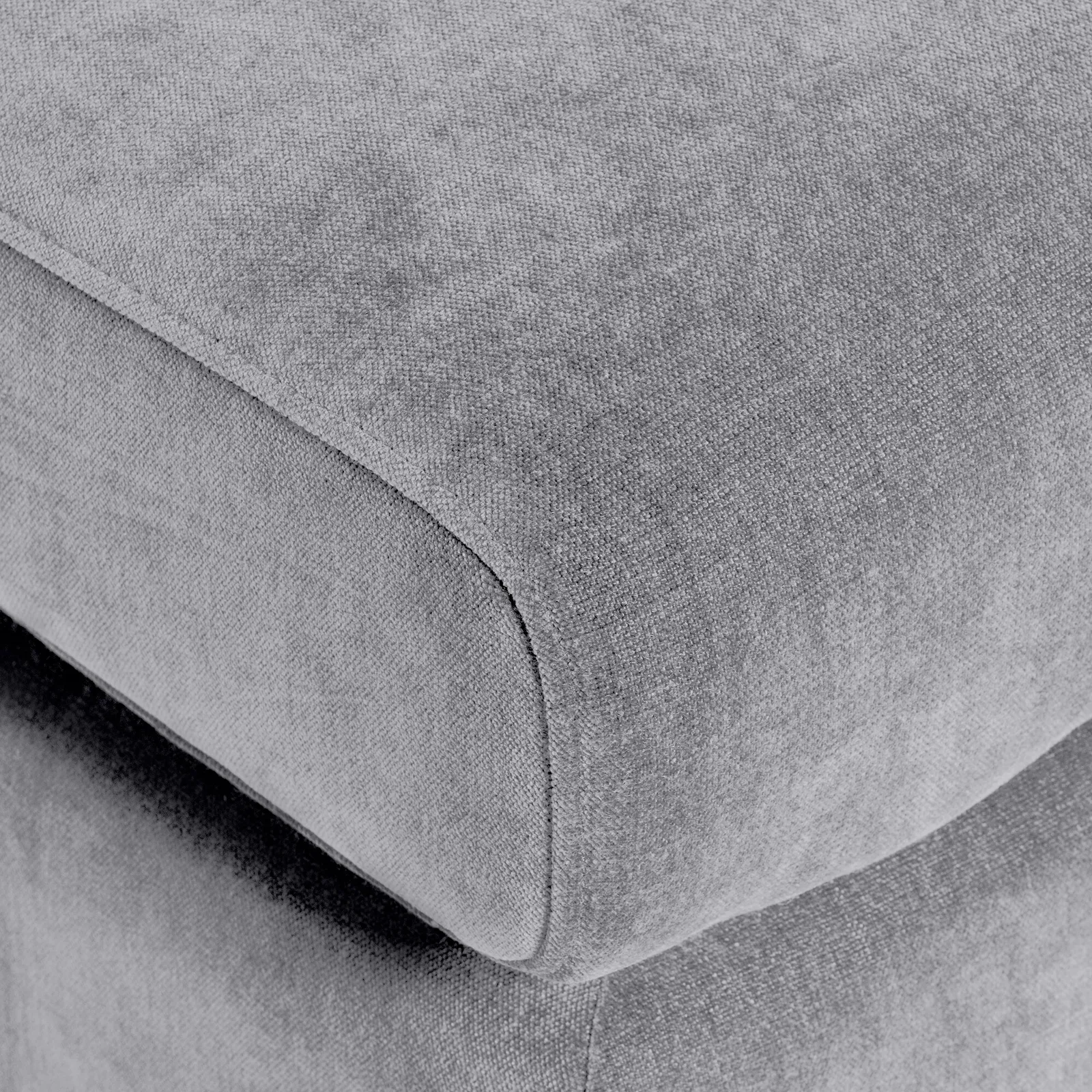 Montgomery Footstool, Grey Fabric | Barker & Stonehouse 3