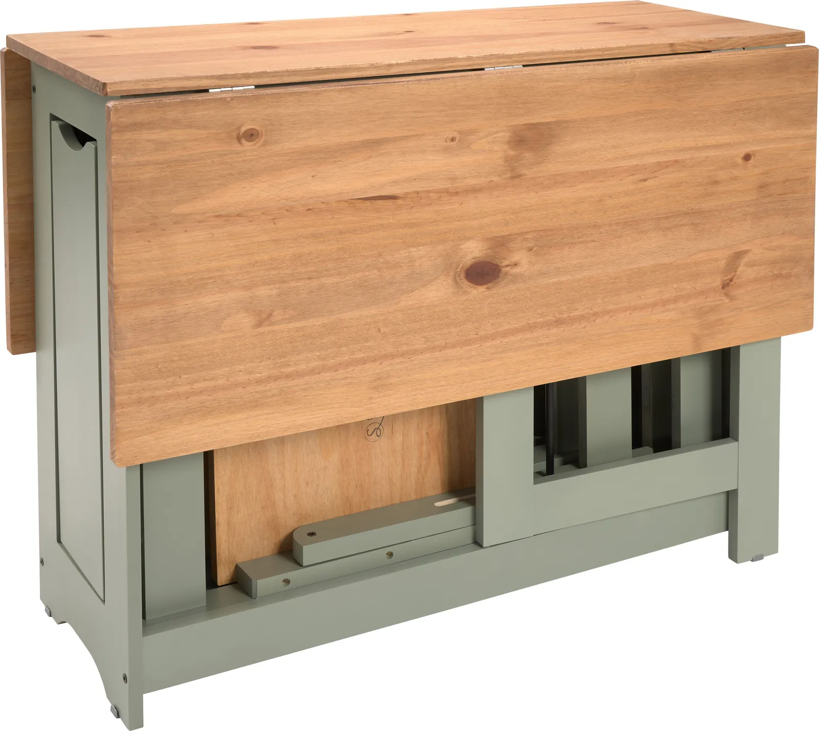 Seconique Santos Butterfly Dining Set in Green 6