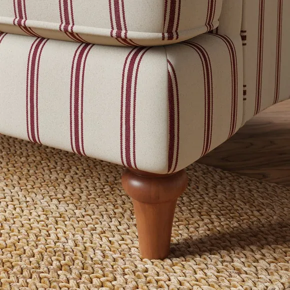 Beatrice II Folkstone Stripe 2 Seater Sofa 5