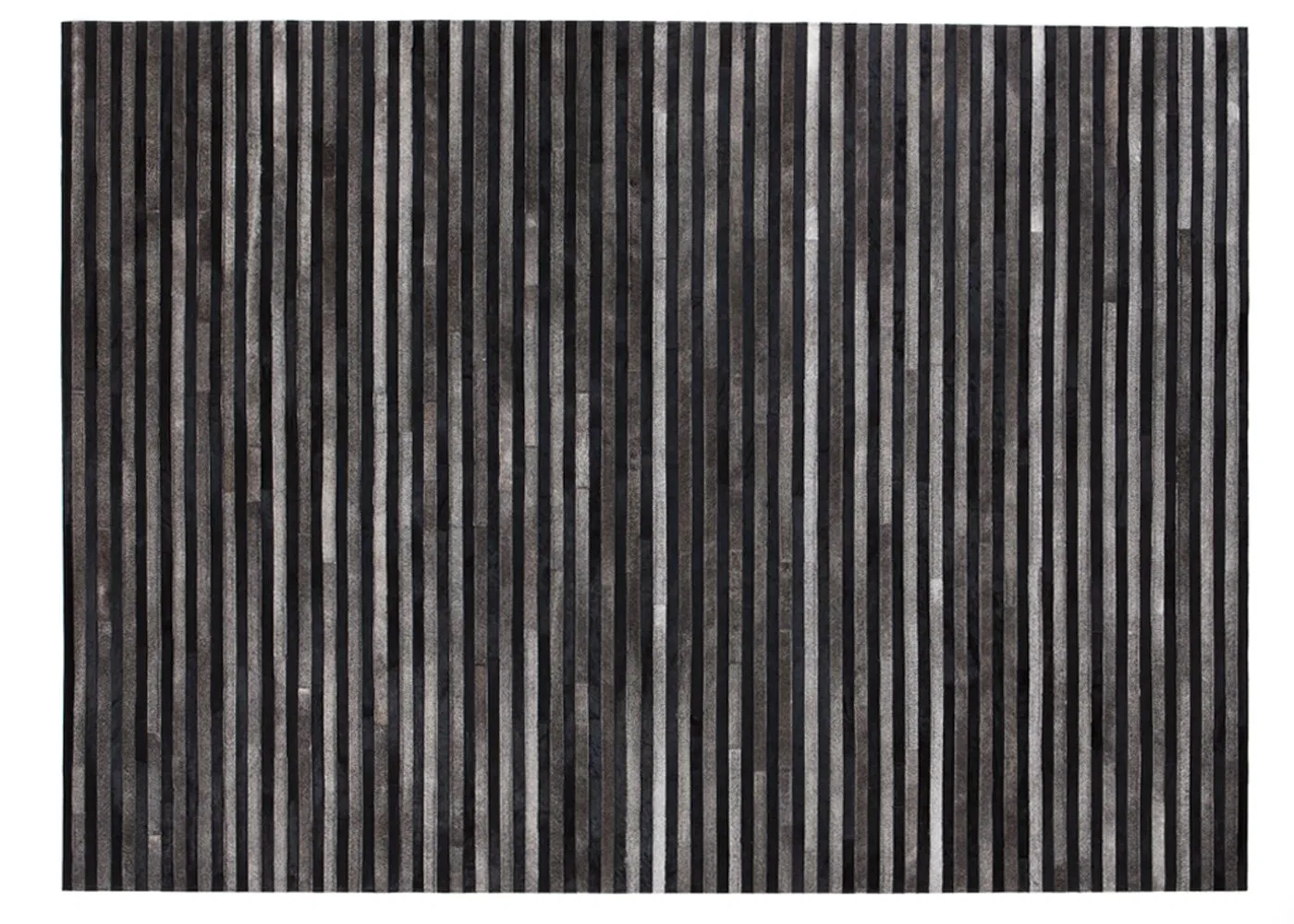 Linie Design Channel Hide Rug Granite 170 x 240cm