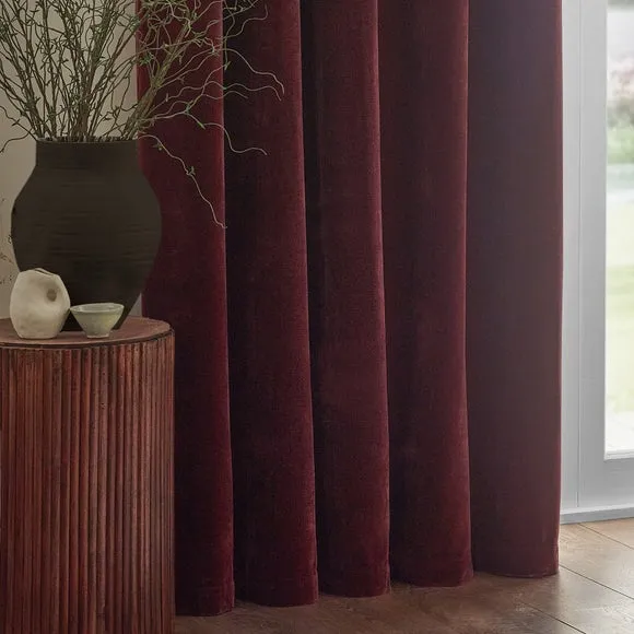 Yard Chenille Eyelet Curtains 5