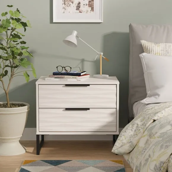 Tuxford Wide Bedside Table 1