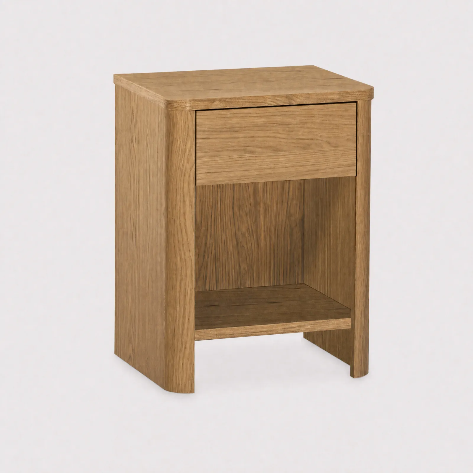 Marville Bedside Table - 1 Drawer/1 Opening | Barker & Stonehouse