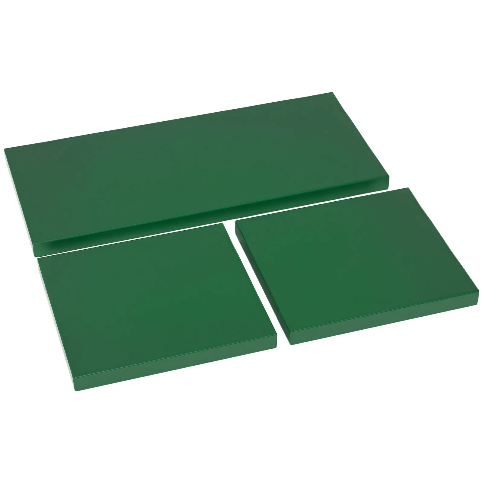 OUTSUNNY 3PCs Rattan Garden Seat Cushions Pads for Patio Furniture Green