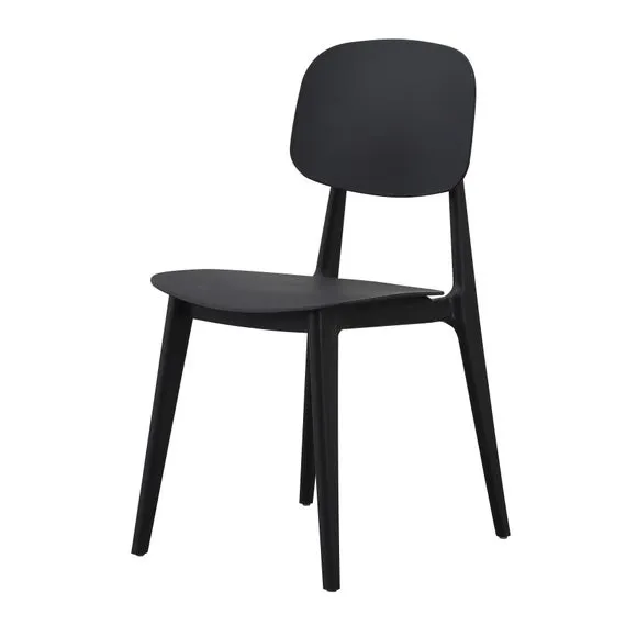 Fusion Living Oslo Plastic Dining Chair 2