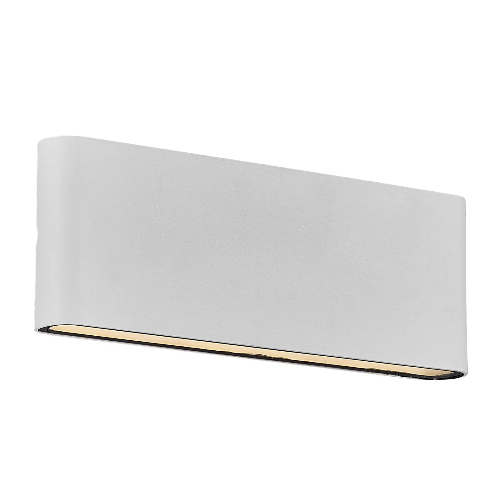 Nordlux Kinver Outdoor Wall Light White Metal Garden LED IP54 3000k Mains