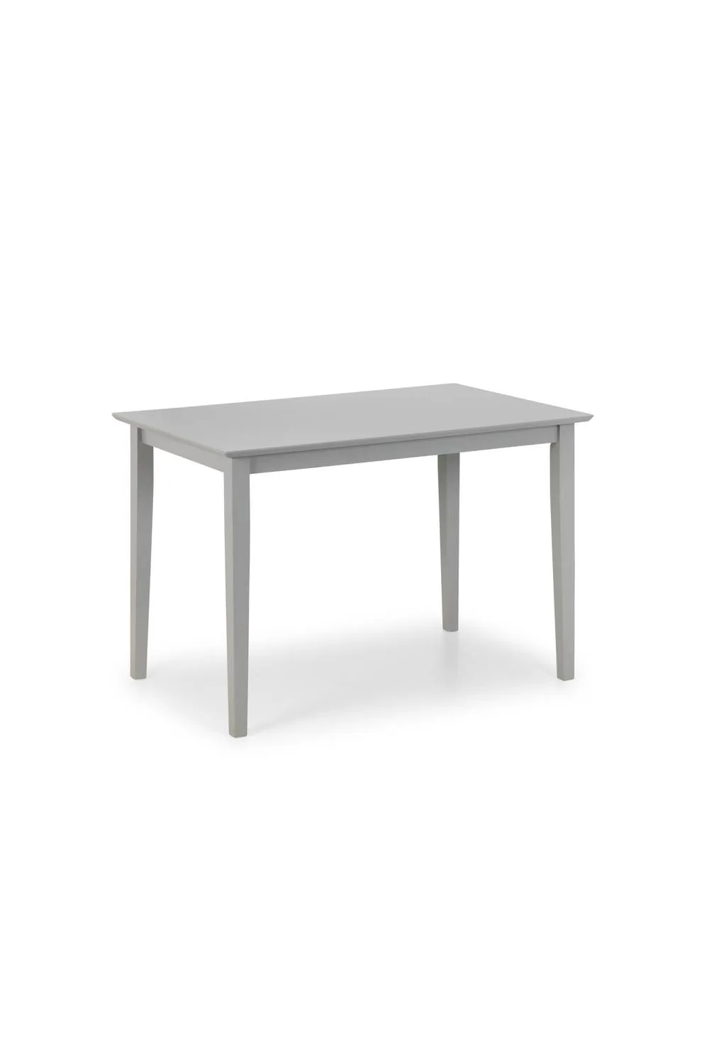Julian Bowen Kobe Rectangular 4 Seater Dining Table in Grey 5