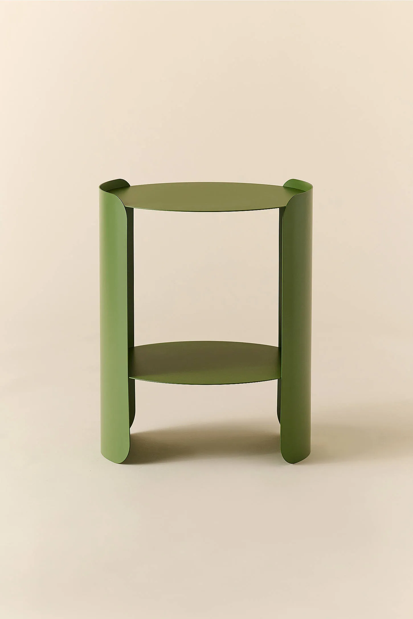 Ollie Green Side Table - Green 2