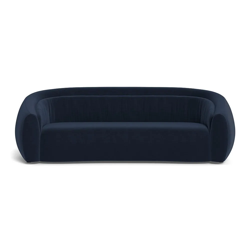 Heal's Flora 4 Seater Sofa Nobilis Velvet Night 1