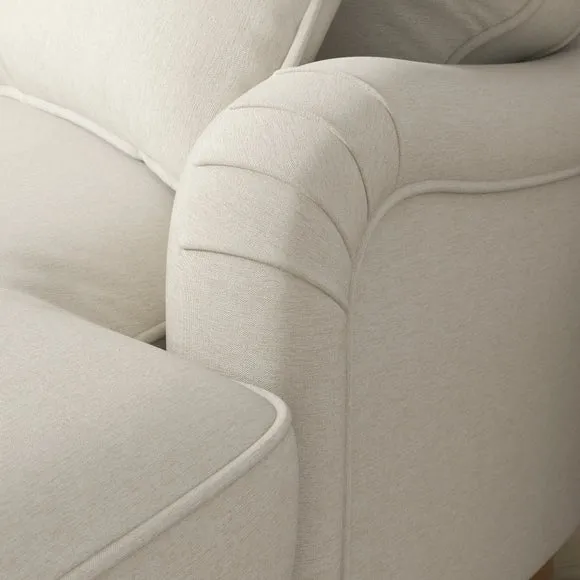 Beatrice II Luna Fabric Corner Storage Sofa Bed 4