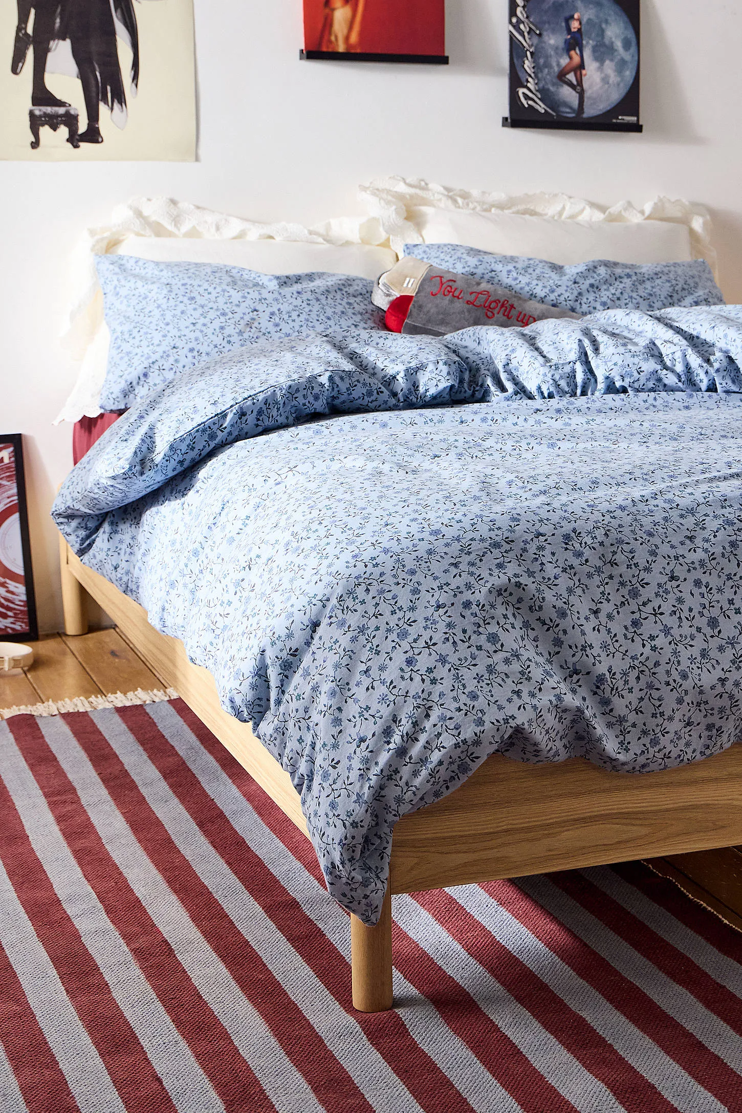 Clarissa Duvet Set - Light Blue 2