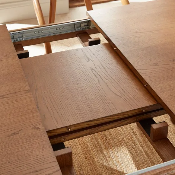 Reeva Extendable 6 to 8 Seater Rectangular Dining Table 2