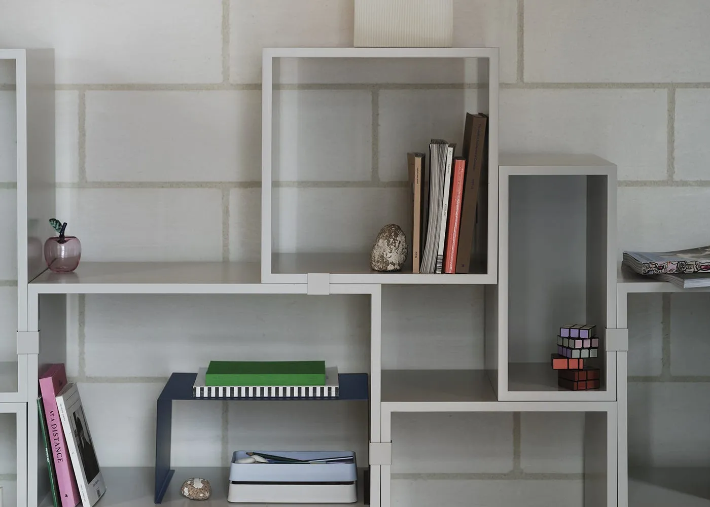 Muuto Stacked Storage System Bookcase Configuration 5 White 4