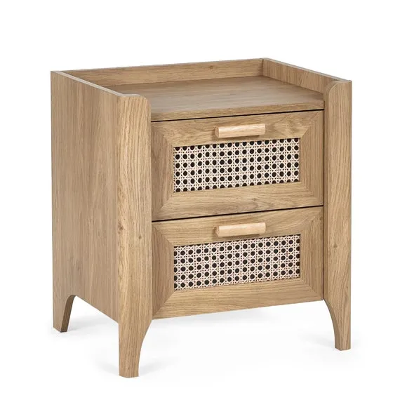 Sydney 2 Drawer Bedside Table 3