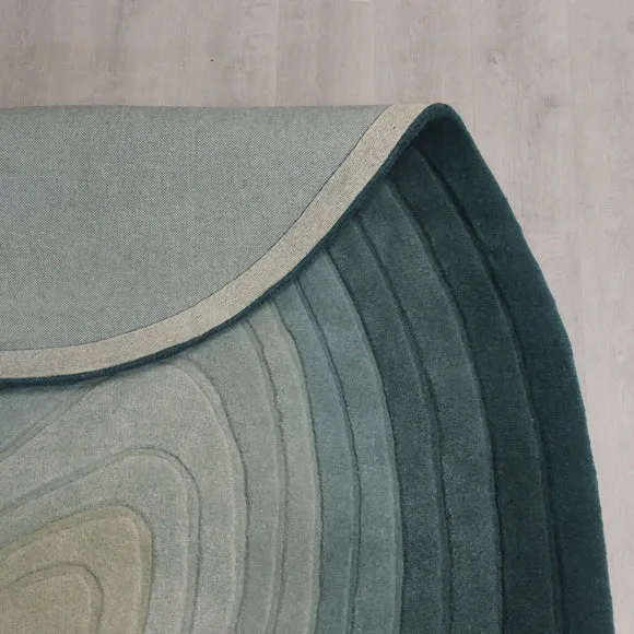 Puddle Ombre Wool Rug 3