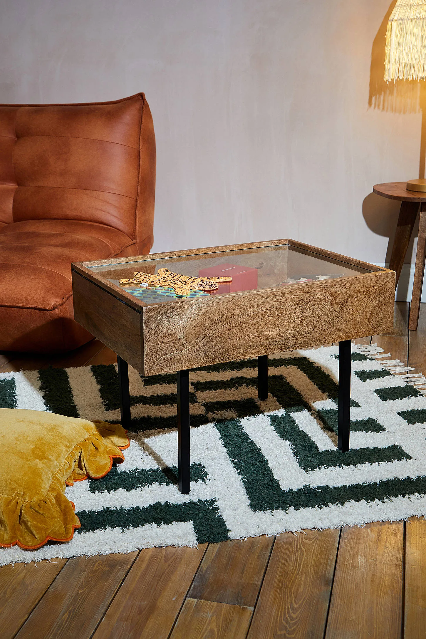 Small Gallery Coffee Table - Brown
