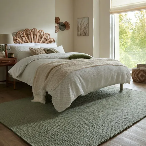 Chunky Wool Weave Rug 1