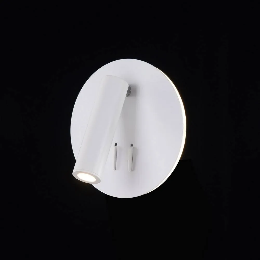 Netlighting Ios 176 Reading Integrated LED Wall Lamp White 2