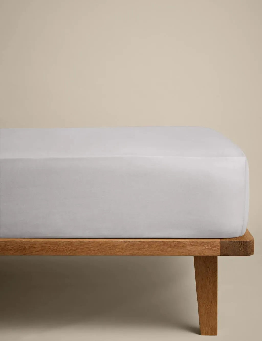 M&S Cotton Rich Fitted Sheet Dove
