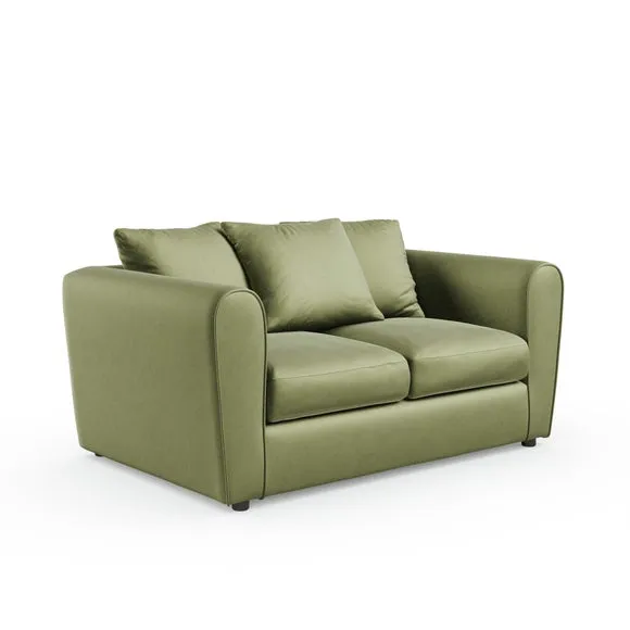 Blake Curved Arm Opulent Velvet 2 Seater Sofa 6