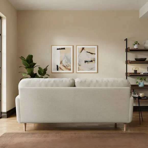 Sven Soft Texture Chenille 4 Seater Sofa 2