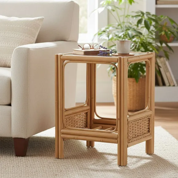 Desser Vale Rattan Side Table