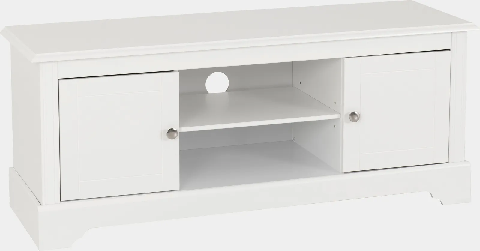 Seconique Stratford 2 Door TV Unit in White 2