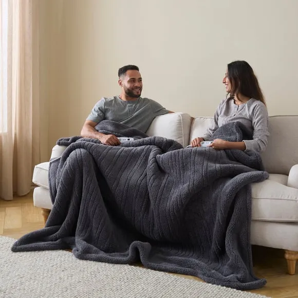Teddy Electric Throw Blanket