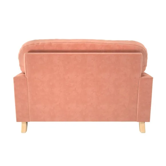 Martha Vintage Velvet Snuggle Chair 4