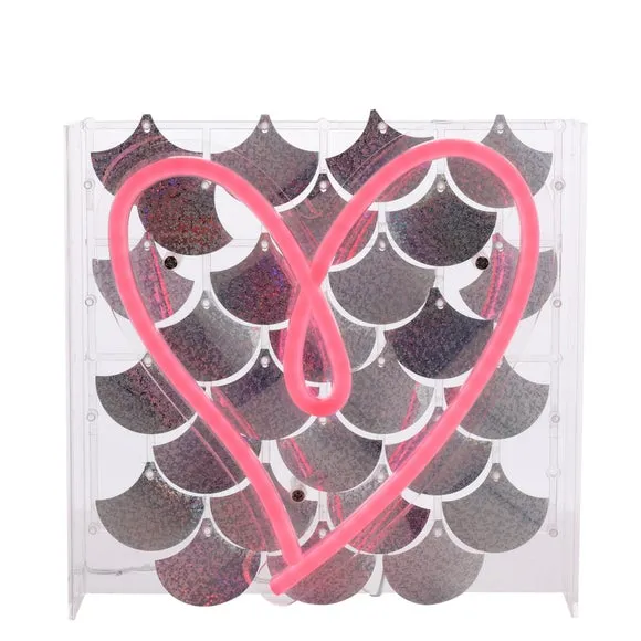The Feel Good Club Signography Heart Neon Sign 3