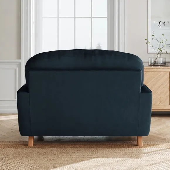 Martha Matte Plush Velvet Snuggle Sofa 3