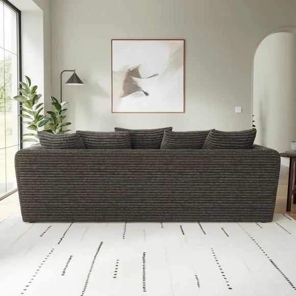 Blake Horizontal Jumbo Cord 4 Seater Sofa 3