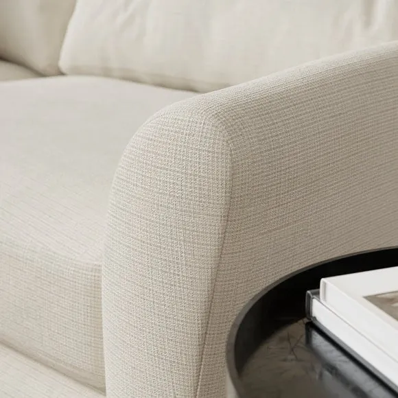 Sven Soft Texture Chenille Reversible Corner Chaise Sofa 4