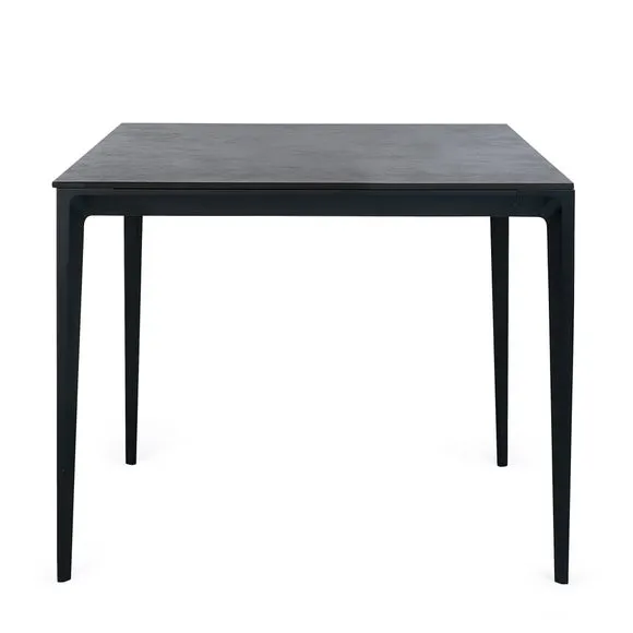 Miami 4 Seater Square Dining Table, Stone 3